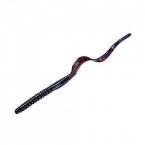 Yum Ribbontail Worm 7" 12ct Blue Flek Yum Ribbontail Worm 7" 12ct Blue Flek