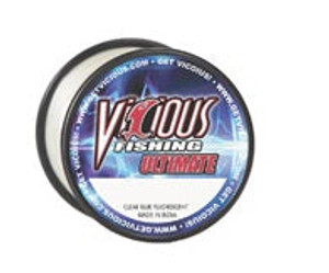 Vicious Ultimate Clear/Blue Mono 1/4lb 4lb Vicious Ultimate Clear/Blue Mono 1/4lb 4lb