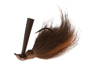 Booyah Bucktail Jig 1/8 Brown/Orange Booyah Bucktail Jig 1/8 Brown/Orange