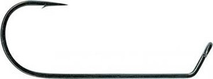 Mustad Jig Hook 60-Flat Eye Black 1000ct Size 3/0 SPL Mustad Jig Hook 60-Flat Eye Black 1000ct Size 3/0 SPL