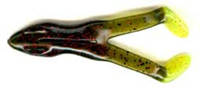 Stanley Ribbit Hot Foot Frog 4" 5ct Watermelon Red/Chart Feet Stanley Ribbit Hot Foot Frog 4" 5ct Watermelon Red/Chart Feet