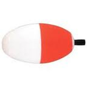Betts Peg Foam Float Oval 2.50" 100ct Red/White Betts Peg Foam Float Oval 2.50" 100ct Red/White