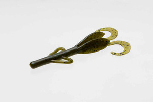 Zoom Baby Brush Hog 5.5" 12/bag Green Pumpkin Blue Zoom Baby Brush Hog 5.5" 12/bag Green Pumpkin Blue