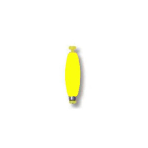 Betts Snap On Weighted Cigar 2.50" 50ct Yellow Betts Snap On Weighted Cigar 2.50" 50ct Yellow
