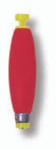 Betts Snap On Weighted Cigar 1.50" 50ct Red/White Betts Snap On Weighted Cigar 1.50" 50ct Red/White