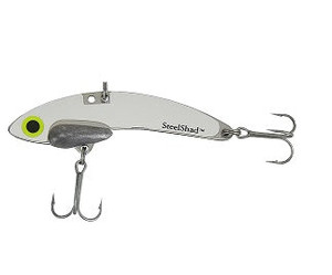 Steel Shad Original 3/8 Silver/Chrome Steel Shad Original 3/8 Silver/Chrome