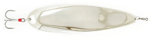 Nichols 8" Ben Parker Magnum Flutter Spoon 3.5oz Silver Chrome Nichols 8" Ben Parker Magnum Flutter Spoon 3.5oz Silver Chrome
