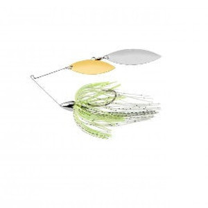 War Eagle Spinnerbait Nickle Frame DW 1/2 Green Shad War Eagle Spinnerbait Nickle Frame DW 1/2 Green Shad