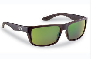 Flying Fisherman Streamer Matte Tortoise Amber Green Mirror Flying Fisherman Streamer Matte Tortoise Amber Green Mirror