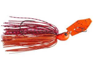 Z-Man Chatterbait Jack Hammer 3/8 Fire Orange-Org Blade Z-Man Chatterbait Jack Hammer 3/8 Fire Orange-Org Blade