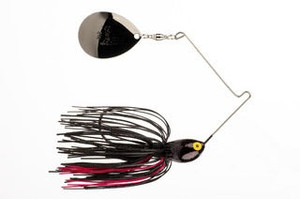 Strike King Midnight Special Rattlin 7/16oz Black/Red - Black Blade Strike King Midnight Special Rattlin 7/16oz Black/Red - Black Blade