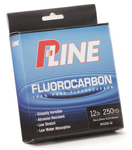P-Line Fluorocarbon 100% Pure 250yd 8lb P-Line Fluorocarbon 100% Pure 250yd 8lb