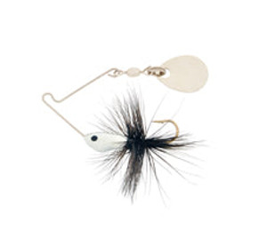 H&H Cutie Spin 1/16 Nickle-White/Black/White H&H Cutie Spin 1/16 Nickle-White/Black/White