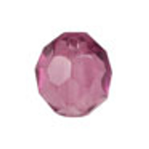Top Brass Glass Beads 8mm 20ct Purple Top Brass Glass Beads 8mm 20ct Purple