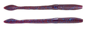 Strike King Fat Baby KVD Finesse Worm 5" 12ct Blue Fleck Strike King Fat Baby KVD Finesse Worm 5" 12ct Blue Fleck