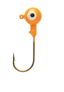 Eagle Claw Ball Jig Head 1/32 10ct Orange Eagle Claw Ball Jig Head 1/32 10ct Orange