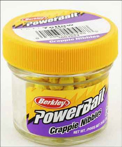 Berkley Crappie Nibbles .90oz Yellow Berkley Crappie Nibbles .90oz Yellow