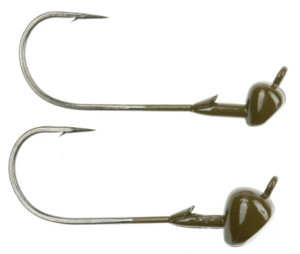 Freedom Tackle Shakey Head 3/16 3ct Green Pumpkin Freedom Tackle Shakey Head 3/16 3ct Green Pumpkin