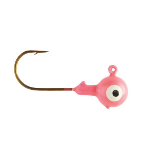 Eagle Claw Ball Jig Head 3/8 10ct Pink Eagle Claw Ball Jig Head 3/8 10ct Pink