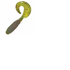 Kalins Lunker Grub 5" 10ct Watermelon Red Flake Kalins Lunker Grub 5" 10ct Watermelon Red Flake