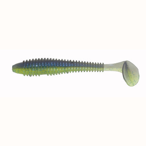 Reaction Strike Chunky Shad 4"6ct Bluegill Flash Reaction Strike Chunky Shad 4"6ct Bluegill Flash