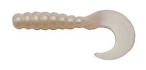 Big Bite Fat Grub 2" 10ct Pearl Glow Big Bite Fat Grub 2" 10ct Pearl Glow