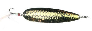 Nichols 4" Lake Fork Flutter Spoon, Sand Bass, 3/4oz Nichols 4" Lake Fork Flutter Spoon, Sand Bass, 3/4oz