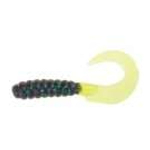 Action Bait 3" Curly Grubs 25pk June Bug Chartreuse Action Bait 3" Curly Grubs 25pk June Bug Chartreuse