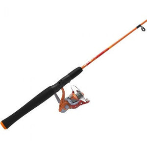 Zebco Splash 2BB Spin Combo 6' 2pc ML Orange Zebco Splash 2BB Spin Combo 6' 2pc ML Orange