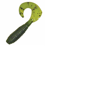Kalins Lunker Grub 5" 10ct Watermelon Seed Kalins Lunker Grub 5" 10ct Watermelon Seed