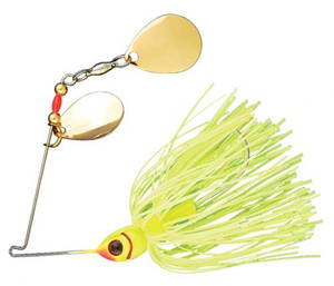 Booyah Blade 3/8 Double Colorado Chartreuse Booyah Blade 3/8 Double Colorado Chartreuse