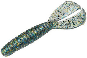 Strike King Rage Twin Tail Menace Grub 4" 8ct Bluegill Strike King Rage Twin Tail Menace Grub 4" 8ct Bluegill