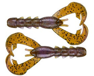 Strike King Rage Baby Craw 3 9pk Green Pumpkin Purple Swirl Strike King Rage Baby Craw 3 9pk Green Pumpkin Purple Swirl