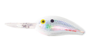 Bomber Fat Free Shad 3/4 Pearl White
