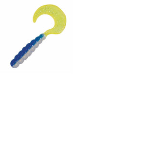 Kalins Triple Threat Grub 2" 10ct Blue/Silver Chart Tail Kalins Triple Threat Grub 2" 10ct Blue/Silver Chart Tail