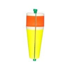 Comal Poppin Floats Slotted Weighted 4" Red/Yellow 12ct