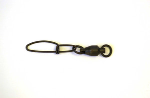 Eagle Claw Swivel-Black Ball Bearing w/Coastlock Snap 3ct Size 2 Eagle Claw Swivel-Black Ball Bearing w/Coastlock Snap 3ct Size 2