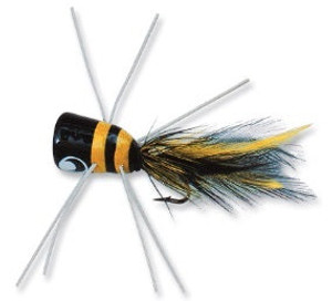 Betts Bass Bug Chartreuse/Black-Yellow Size 1/0 Betts Bass Bug Chartreuse/Black-Yellow Size 1/0