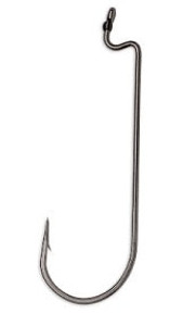 VMC Worm Hook Black Nickel Size 3/0 VMC Worm Hook Black Nickel Size 3/0