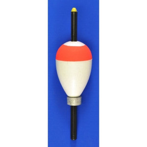 Comal Pear Slip Stick Float Weighted 1.50" 25ct Red/White Comal Pear Slip Stick Float Weighted 1.50" 25ct Red/White