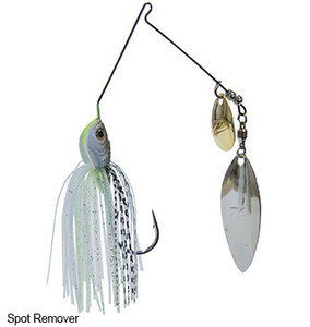 Z-Man Slingbladez Spinnerbait 3/4 Wil/Col Spot Remover Z-Man Slingbladez Spinnerbait 3/4 Wil/Col Spot Remover
