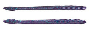 Strike King KVD Finesse Worm 5" 12ct June Bug Strike King KVD Finesse Worm 5" 12ct June Bug