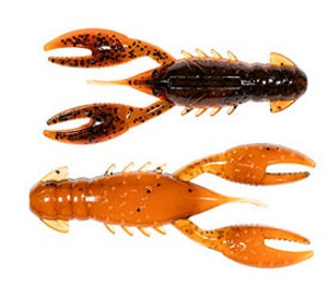 Z-Man Pro CrawZ 3.5" 3pk Green Pumpkin/Orange Z-Man Pro CrawZ 3.5" 3pk Green Pumpkin/Orange