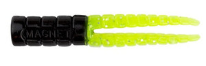 Leland Crappie Magnet 1.5" 15ct Black/Chartreuse Flash Leland Crappie Magnet 1.5" 15ct Black/Chartreuse Flash