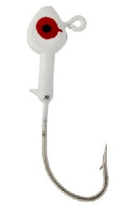 Eagle Claw Eagle Claw Saltwater Fish Head 3/8oz 10ct White Eagle Claw Eagle Claw Saltwater Fish Head 3/8oz 10ct White