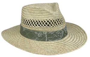Outdoor Cap Mens Straw Hat -  Nautical 1 Size Outdoor Cap Mens Straw Hat -  Nautical 1 Size