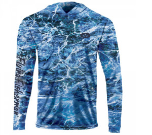 Flying Fisherman Performance Hoodie Mossy Oak Elements Nautical XX-Large Flying Fisherman Performance Hoodie Mossy Oak Elements Nautical XX-Large
