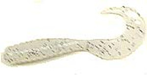 Action Bait 3" Curly Grubs 25pk Salt & Pepper Action Bait 3" Curly Grubs 25pk Salt & Pepper