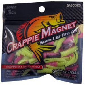 Leland Crappie Magnet 1.5" 15ct Glow Pop Leland Crappie Magnet 1.5" 15ct Glow Pop