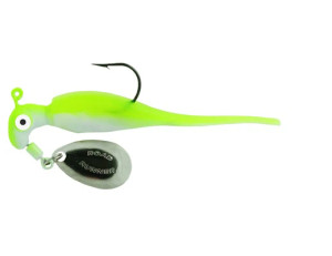 Blakemore Slab Runner w/Baby Shad 1/16oz #2 Bone White Chart Blakemore Slab Runner w/Baby Shad 1/16oz #2 Bone White Chart